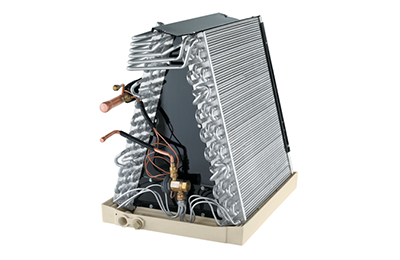 A-frame evaporator coil for an HVAC system.